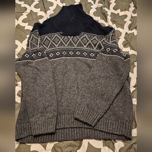 NWOT Knit Sweater. Fair Isle, Size XL